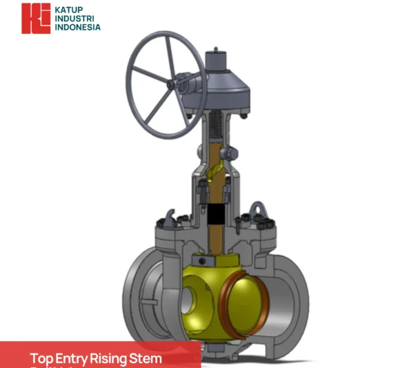 Top Entry Rising Stem Ball Valve